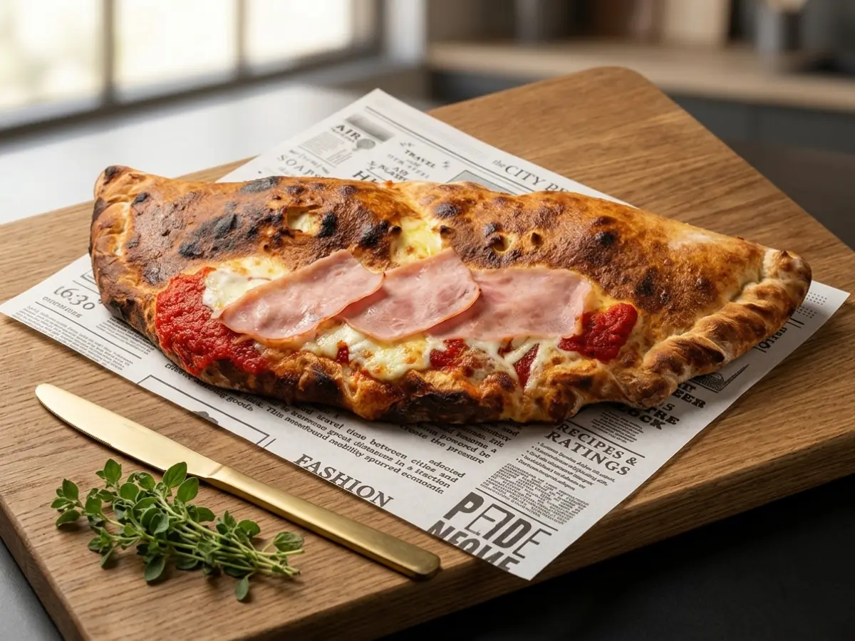 Calzone de Jamón York