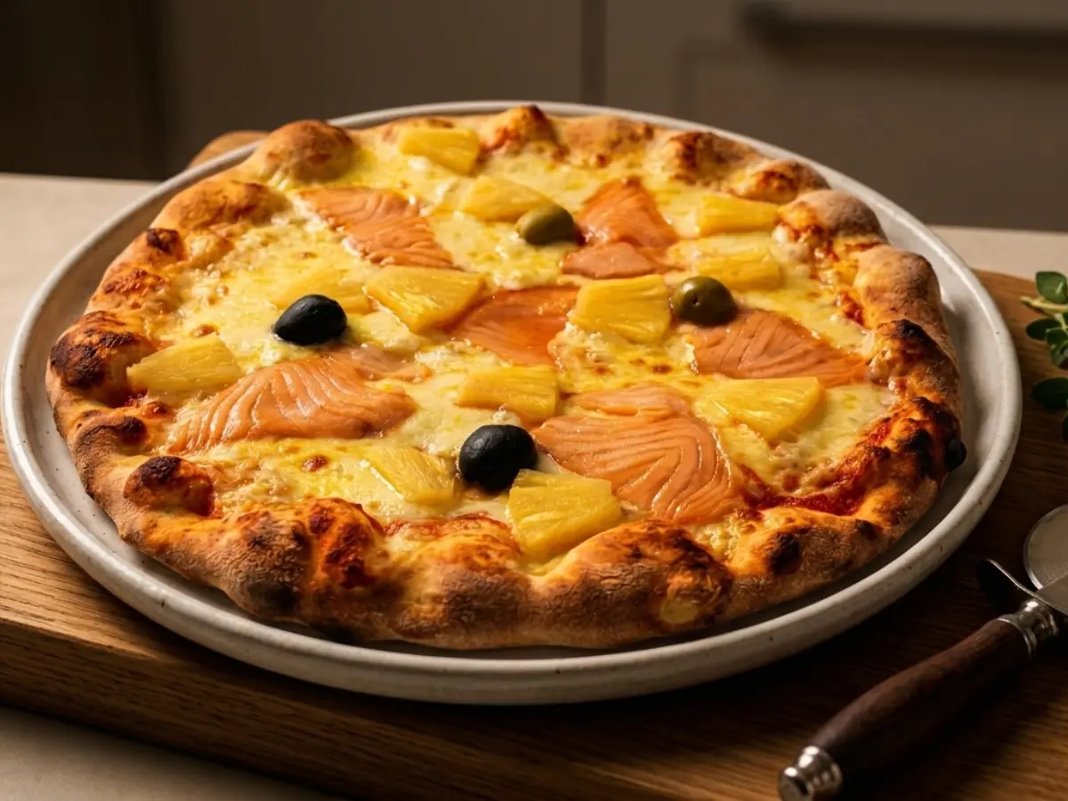 Pizza Salmón